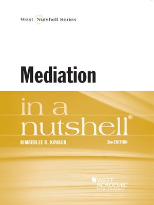 cover image of Mediation in a Nutshell